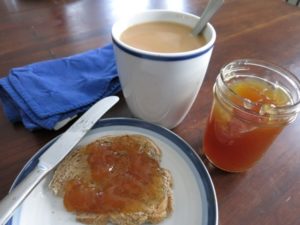 Tea Jelly & Toast & Tea