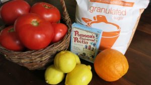 Tomato Marmalade Ingredients